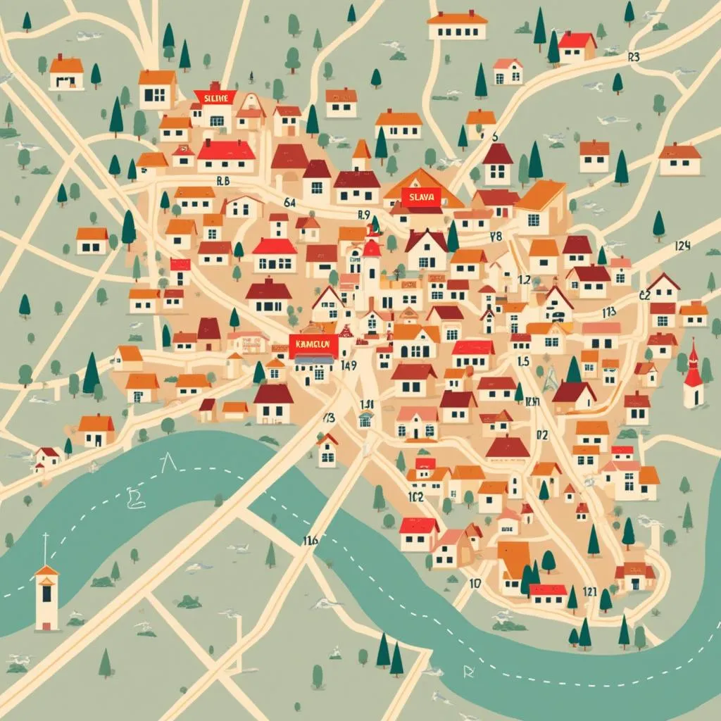 Mapa sídla firmy v Bratislave