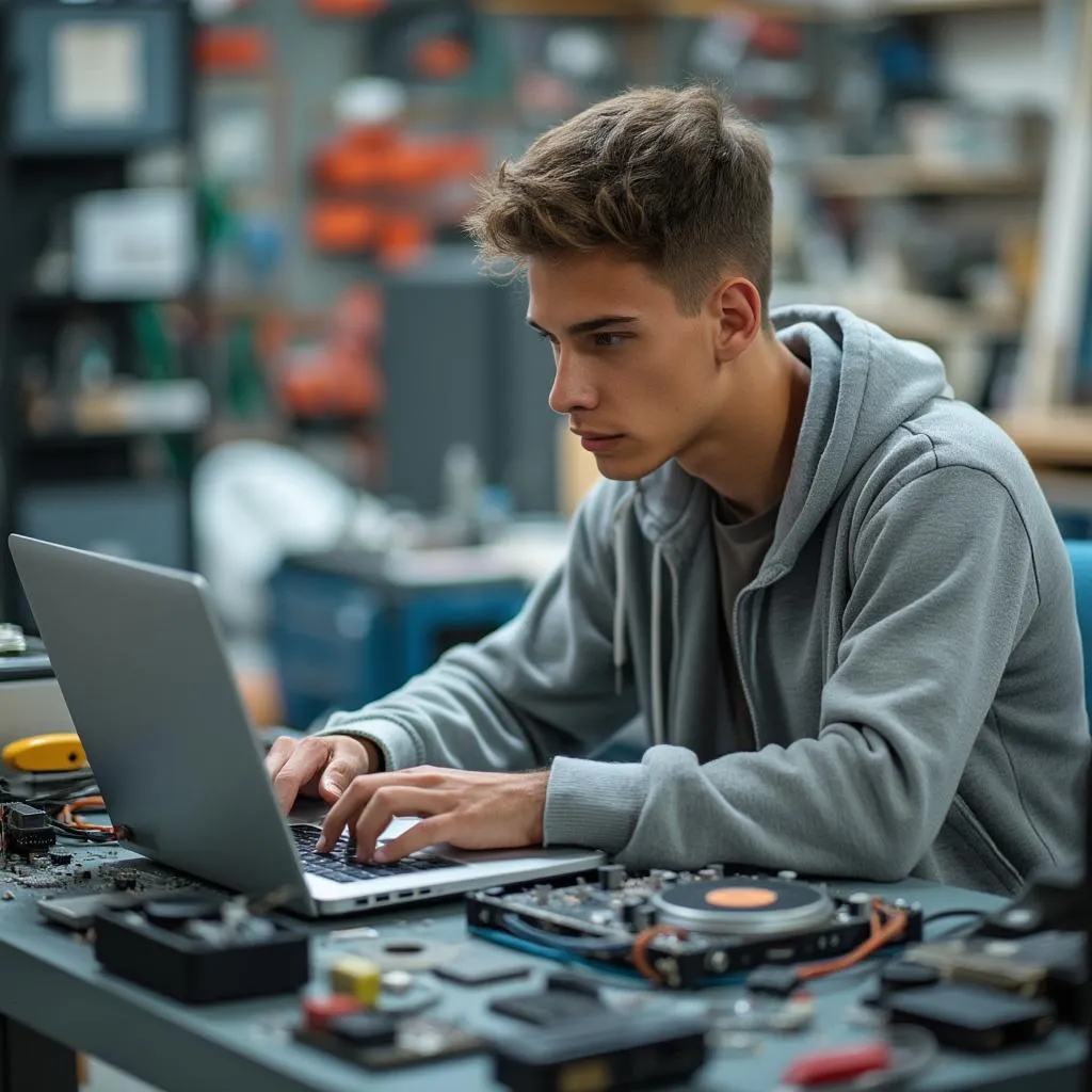 Peter Varga, servisný technik PC a notebookov